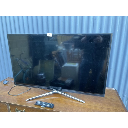 86 - A Samsung 40 inch smart tv