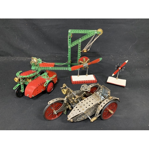 955 - Five Meccano models