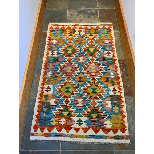 280 - Chobi Kilim 130 x 79 cms