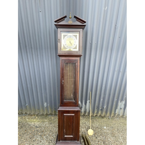 53 - Reproduction tempus fugit longcase clock