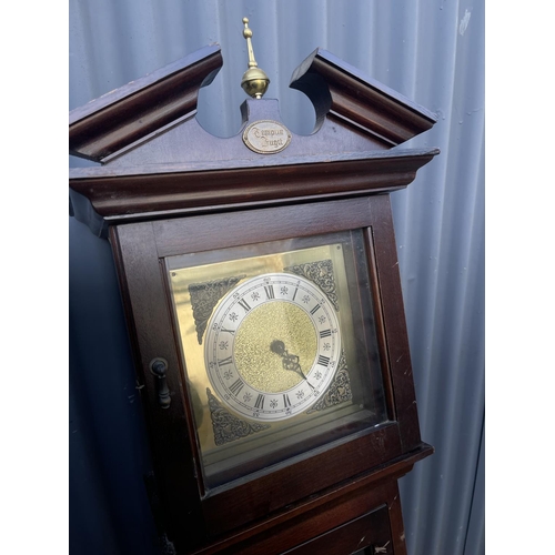 53 - Reproduction tempus fugit longcase clock