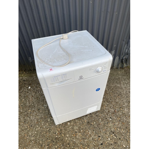 60 - An Indesit tumble drier