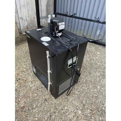 305 - An A CASK 5 barrel festival beer cooler with rack, 5 jackets, spouts and relevant pipe work in worki... 