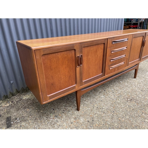 1 - A g plan fresco teak sideboard  214x45x80