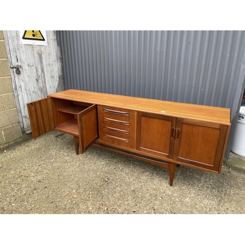 1 - A g plan fresco teak sideboard  214x45x80