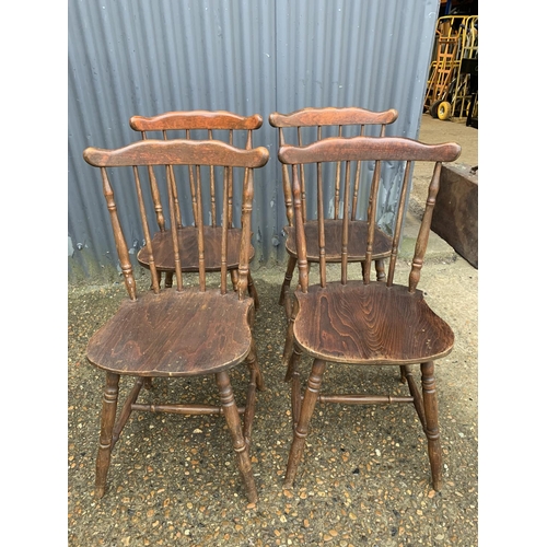 215 - 4 Romanian kitchen chairs