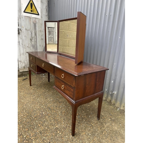 221 - A Stag minstrel kneehole dressing table