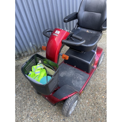 251 - A colt Pride Delux mobility scooter with key and remote - WORKING ORDER