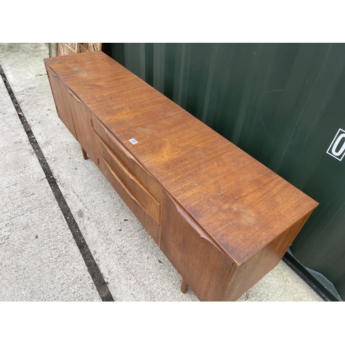 285 - A mid century mcintosh style teak sideboard 181cm wide