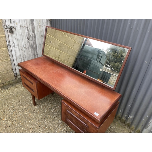 4 - A g plan fresco teak dressing table 146 x46x 72