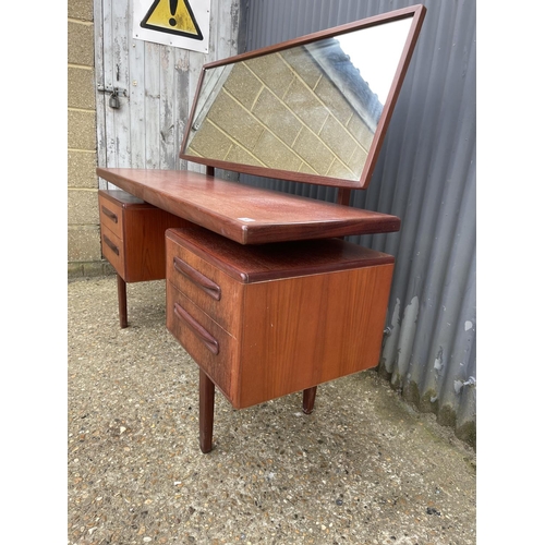 4 - A g plan fresco teak dressing table 146 x46x 72