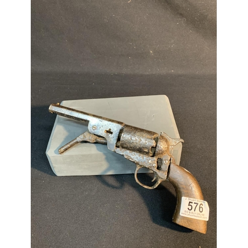 576 - US civil war relic pistol