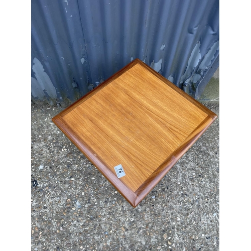 76 - A g plan teak side table