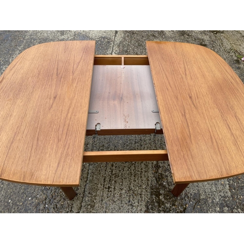 53 - A g plan teak extending dining table