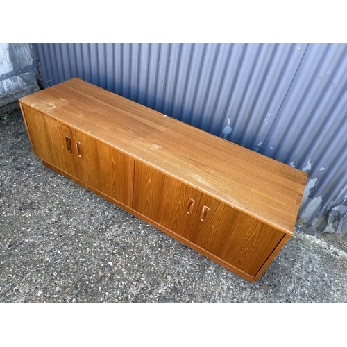 152 - A G plan teak four door base unit