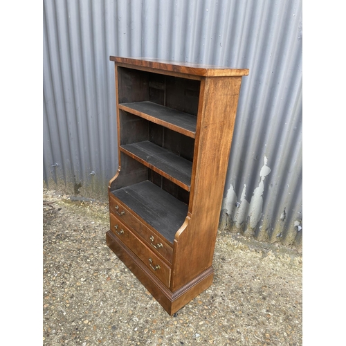 262 - A small victorian mahogany bookcase 57 x 22 x 100