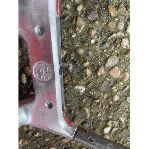 350d - A set of six Italian designer stacking chairs by CASTELLI