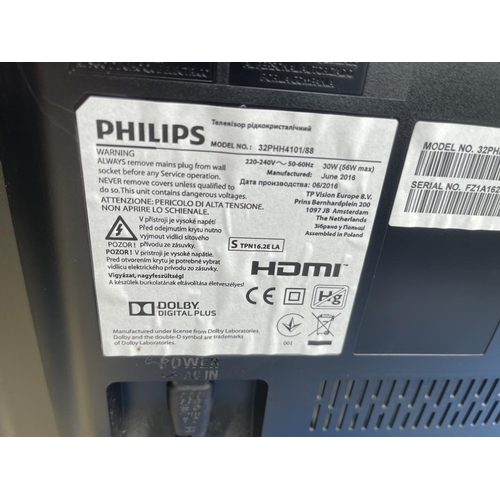363 - A phillips flat screen TV