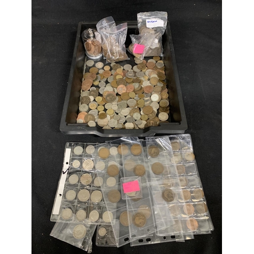 518 - Large box of British vintage coins