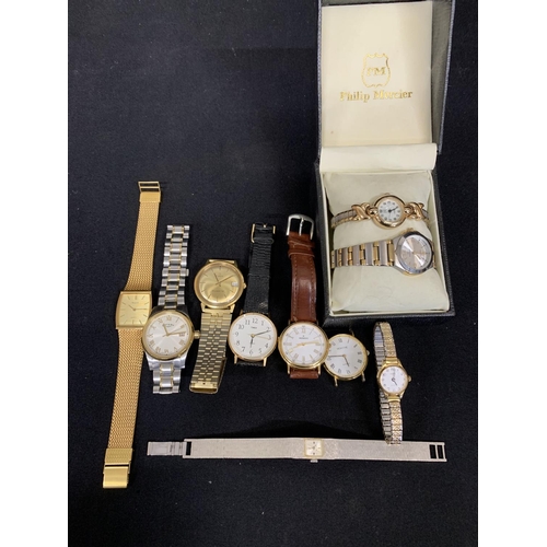 537 - Ten assorted watches