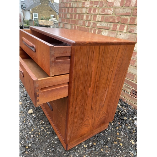 74 - A g plan fresco teak chest of four drawers