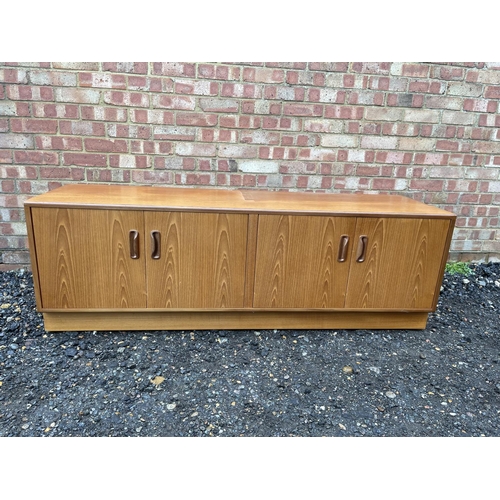 79 - A g plan teak four door sideboard / base unit