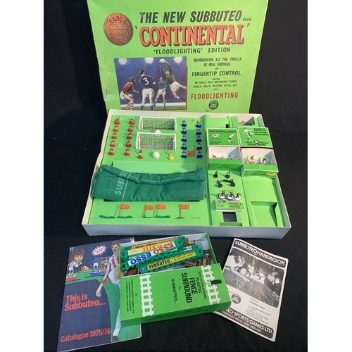 945 - The new Subbuteo 'Continental' floodlighting Edition - minus Floodlights, plus extra figures and fen... 