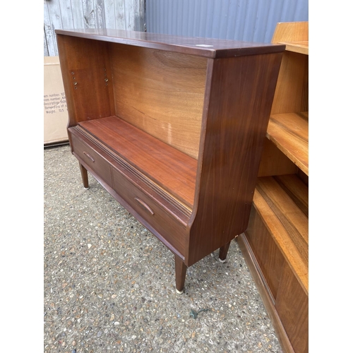 29 - Two mid century teak bookcases,