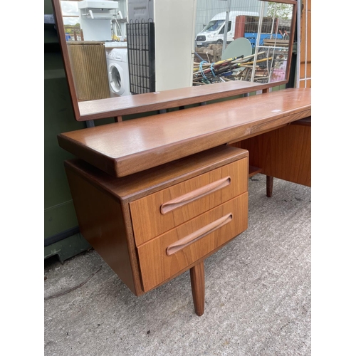 366 - A g plan fresco teak dressing table