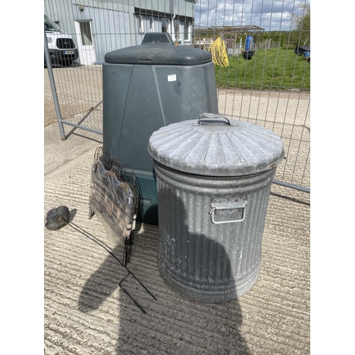 381l - Composter, incinerator and edgings