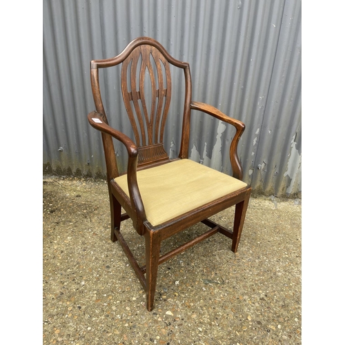 5 - A Georgian carver chair