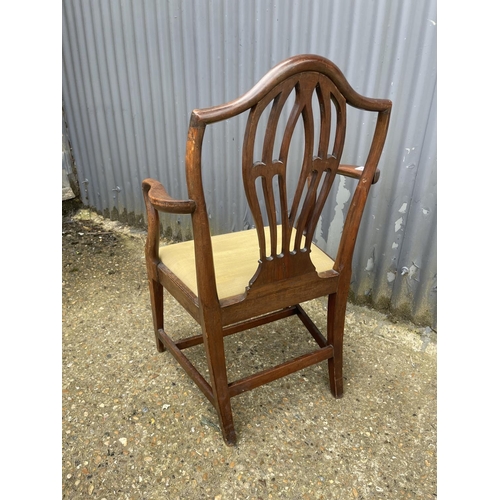 5 - A Georgian carver chair