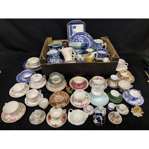 778 - Collection of decorative cups and saucers, jugs and plates (2)