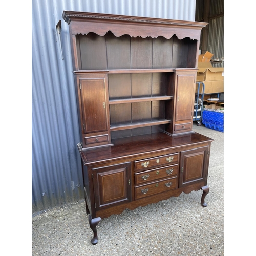 115 - An inlaid mahogany dresser