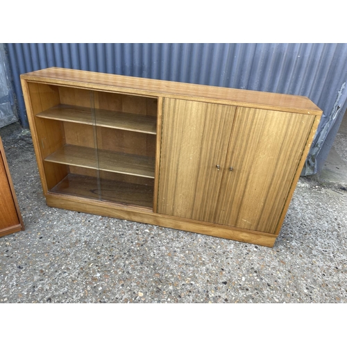 117 - Two mid century teak bookcases