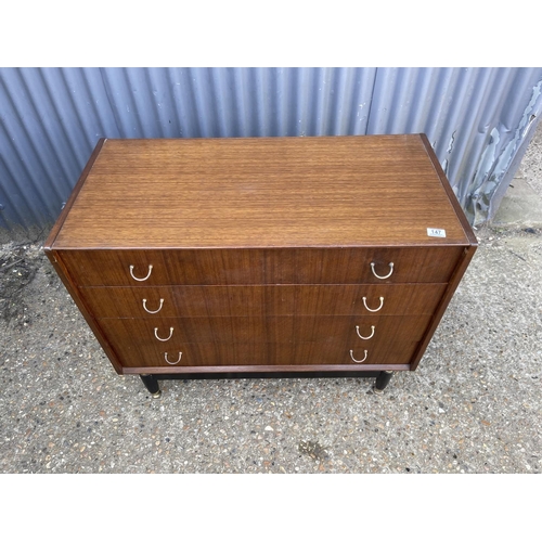 147 - A g plan chest of four drawers