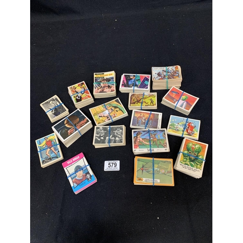 579 - Collection of bubble gum cards