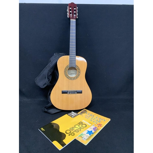 900 - Encore acoustic guitar and guitar book