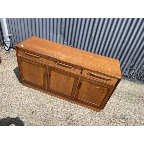 1 - A g Plan Fresco teak three drawer sideboard