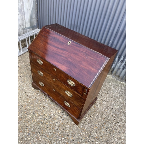 7 - A Victorian mahogany bureau