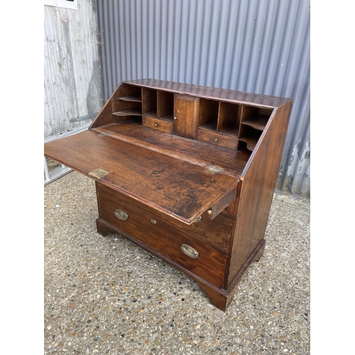 7 - A Victorian mahogany bureau