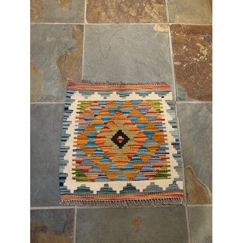 107 - Chobi Kilim 48 x 47 cms