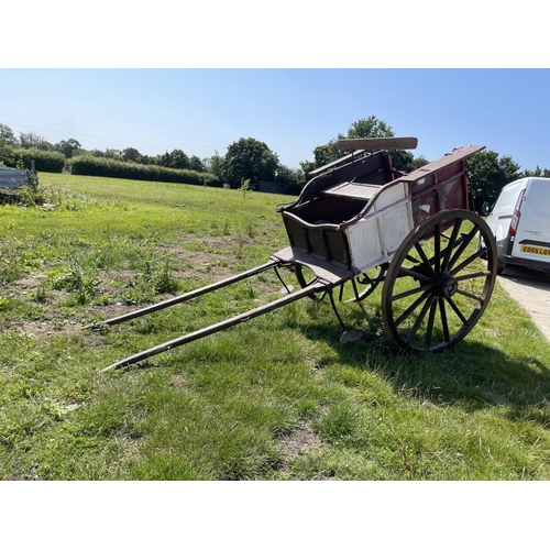 363 - A large horse cart for restoration