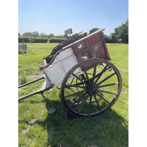 363 - A large horse cart for restoration