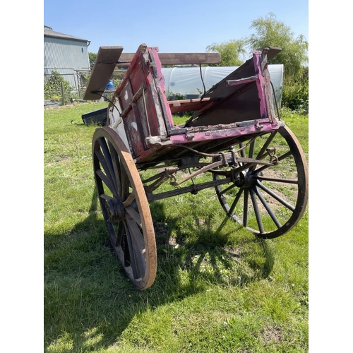 363 - A large horse cart for restoration