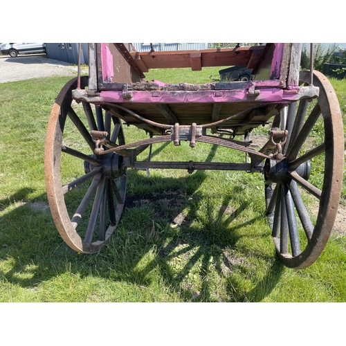 363 - A large horse cart for restoration