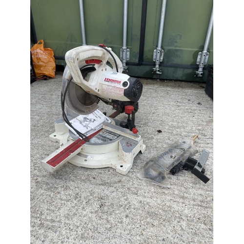 393 - An Axminster power chop saw