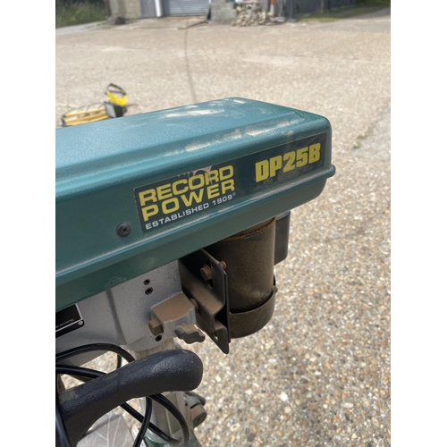 410 - A record power Dp25 pillar drill