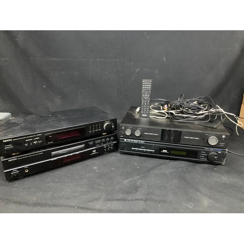 1054 - Cambridge Audio tuner DAB300, Denon Tuner & CD Player, Hama & Remote