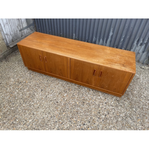 102 - A g plan teak four door sideboard base unit